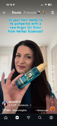 1. Instagram screenshot of post on 16th February