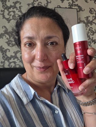 My skin looks radiant, firmer and plumper since using these Olay products. Friends and family have noticed the difference.
