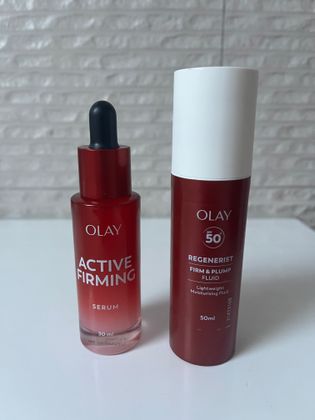 Olay Serum and Moisturiser 