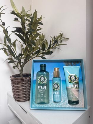 The new Fiji is the perfect summer hair routine products . These are 100% coming to Cyprus with me .