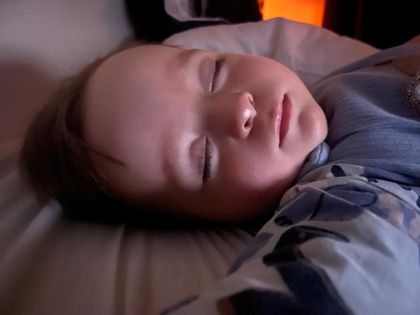 Photo taken 00.43 wearing pampers size 4