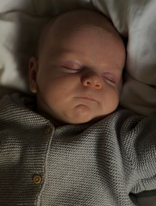 Wearing pampers. Bedtime snuggles 9:48pm