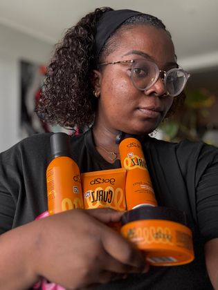 Löcken sind sehr definiert.