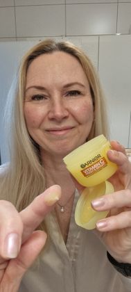 Garnier Sorbet Creme morgens Auftragen 