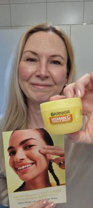 Garnier Sorbet Creme vor Auftragen 