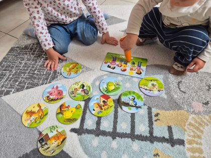 Zusammen spielen macht Spass