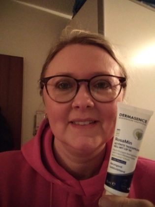 Nach der Anwendung sind die Rötungen deutlich weniger sichtbar!