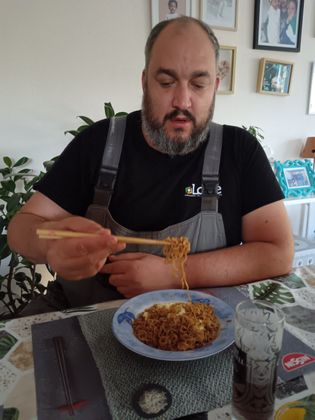 Un bon moment avec soba