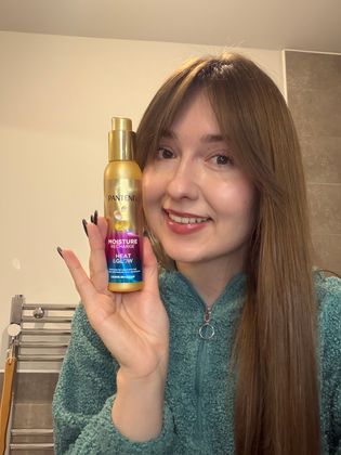 My hair so glossy and shiny ⭐️