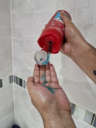 Old spice x tomorrowland Gel texture is really nice and smells great as soon as you open the cap. 
