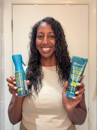 Mielle Kalahari Melon & Aloe leave-in conditioner spray and Moisturising Curl Forming